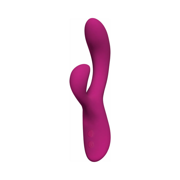 Blush Quinn Rabbit Vibrator Burgundy - Headshop.com