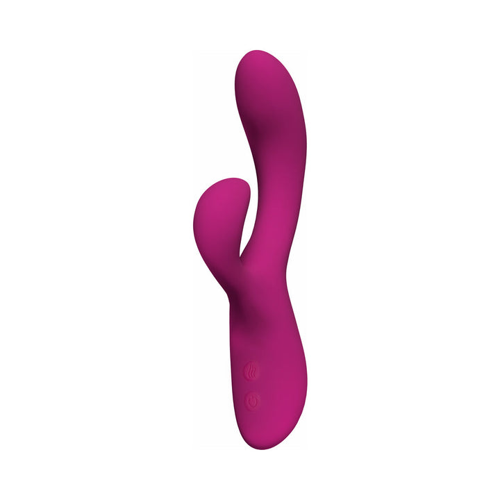 Blush Quinn Rabbit Vibrator Burgundy - Headshop.com