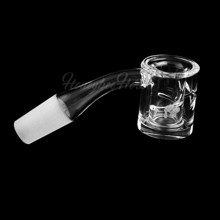 HONEY CHAMBER QUARTZ BANGER - 45° DEGREE | YL - Headshop.com