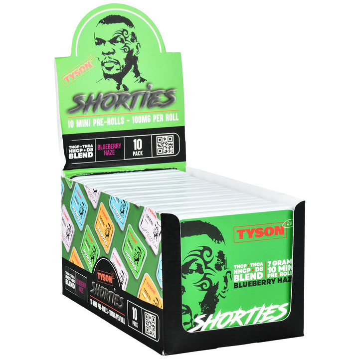 TYSON 2.0 Shorties D8 Mini Pre-Rolls | 7g | 10pk | 10pc Display - Headshop.com