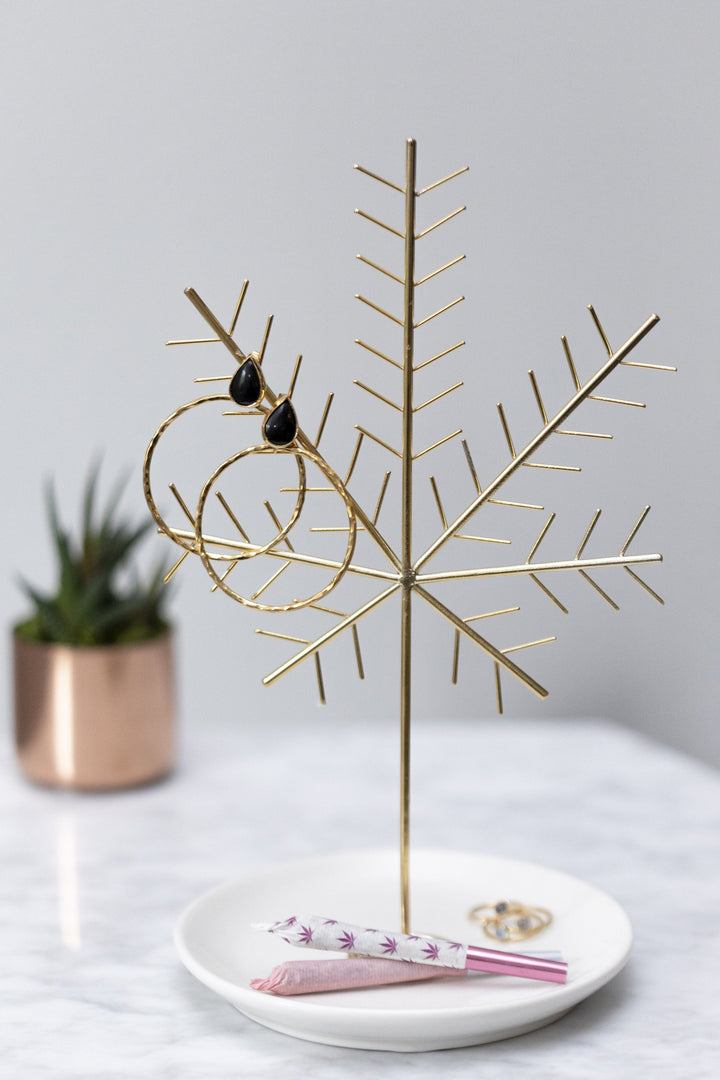 Cannabis Leaf Jewelry Tree - Headshop.com