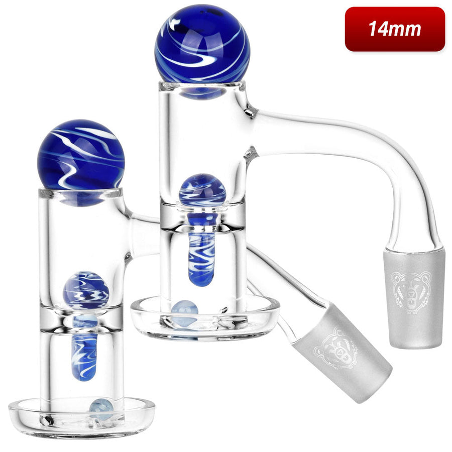 Bear Quartz Bear Slurper Banger & Marble Set | 14mm M - Headshop.com