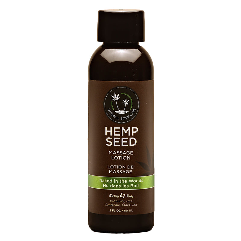 Earthly Body Massage Lotion Naked in the Woods 2oz - Headshop.com