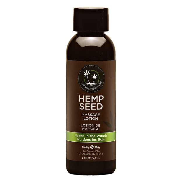 Earthly Body Massage Lotion Naked in the Woods 2oz - Headshop.com