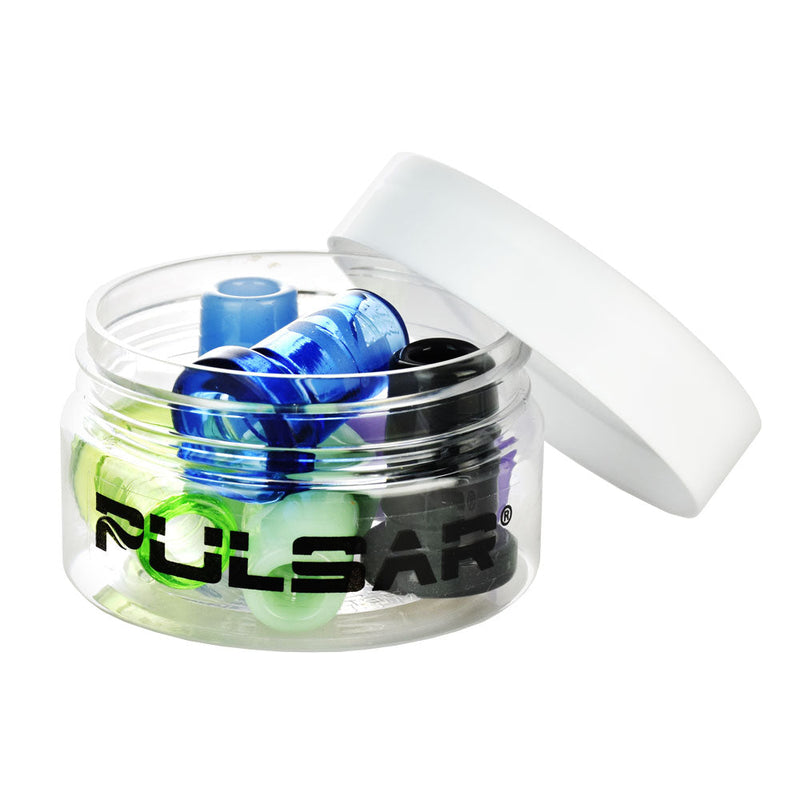 6PC JAR- Pulsar Glass Joint Reducer Adapter- Asst - Headshop.com