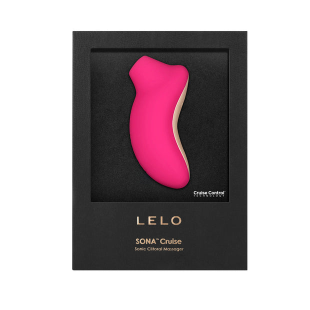 LELO SONA CRUISE Rechargeable Clitoral Stimulator Cerise - Headshop.com