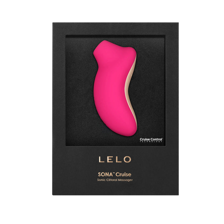 LELO SONA CRUISE Rechargeable Clitoral Stimulator Cerise - Headshop.com