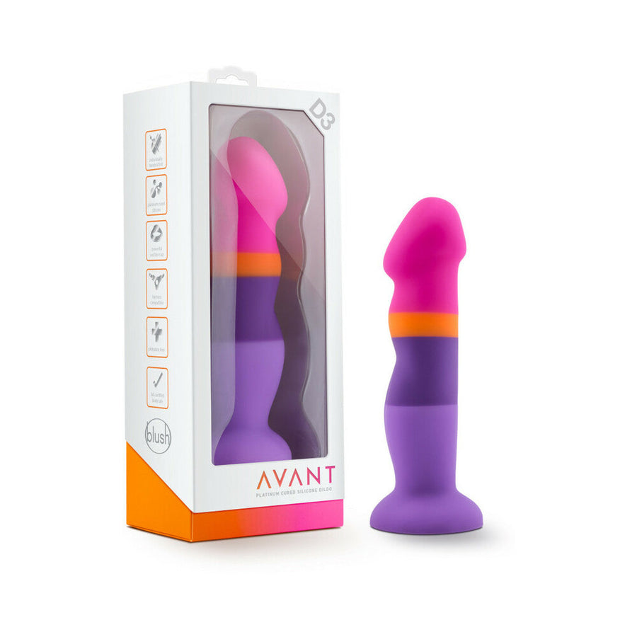 Avant D3 Summer Fling 8 in. Silicone Dildo - Headshop.com