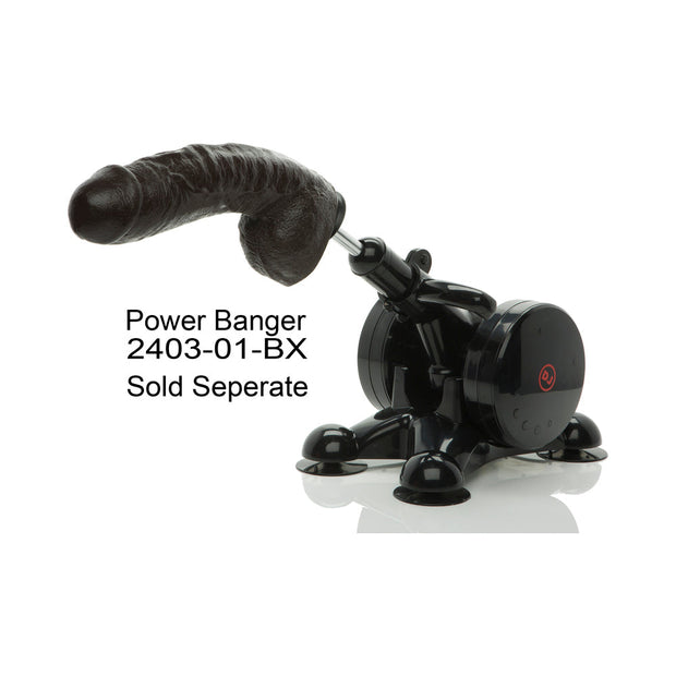 Vac-U-Lock - Realistic Hung Black - Headshop.com