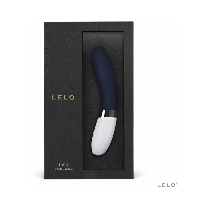 LELO LIV 2 Rechargeable G-Spot Vibrator Blue - Headshop.com
