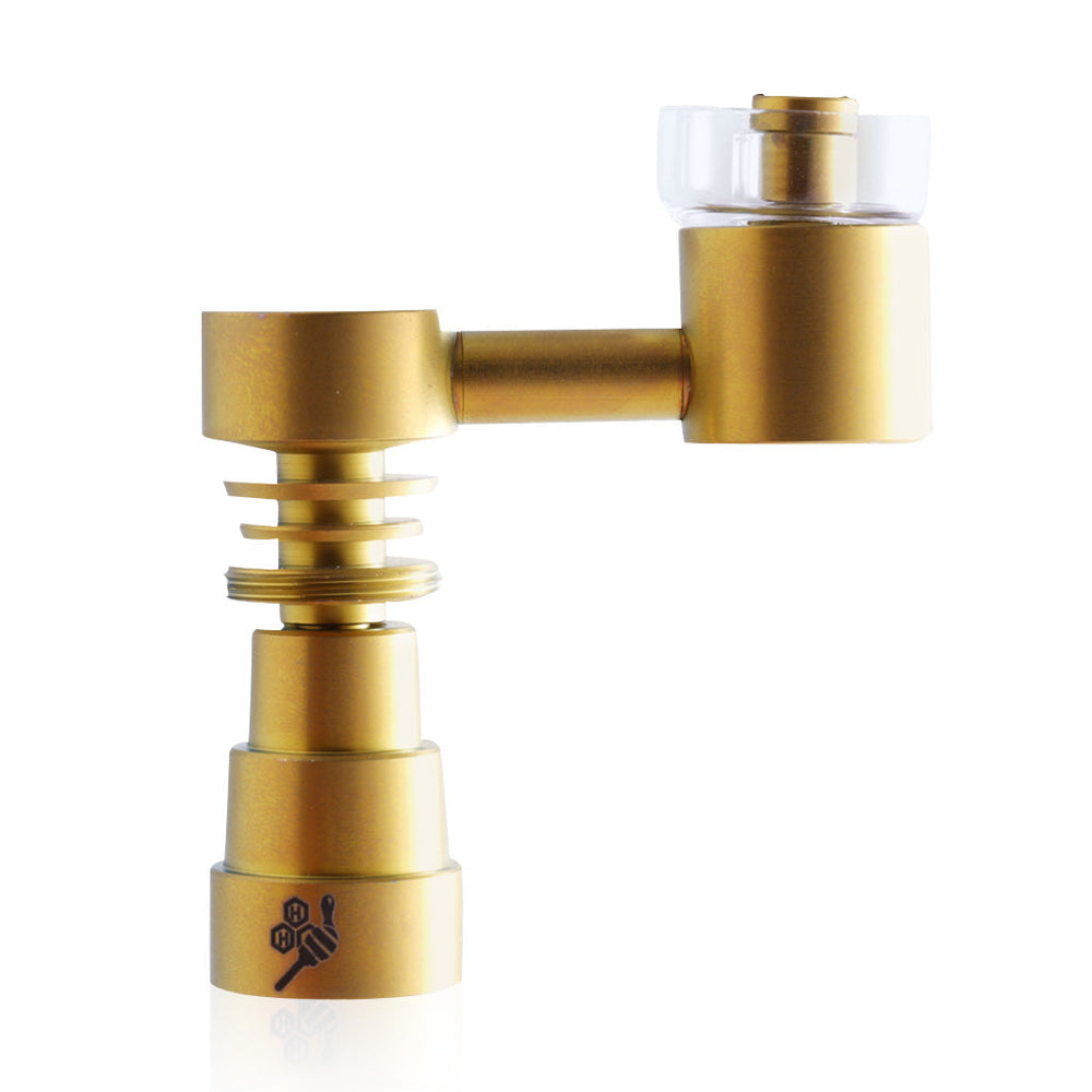 TITANIUM 4 IN 1 SIDECAR HYBRID BANGER DAB NAIL - Headshop.com