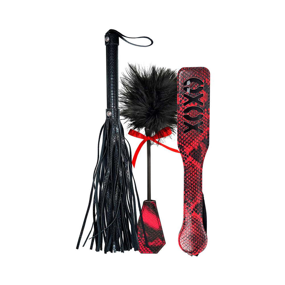 Nasstoys Lovers Kits Whip, Spank & Tickle 3-Piece Set - Headshop.com