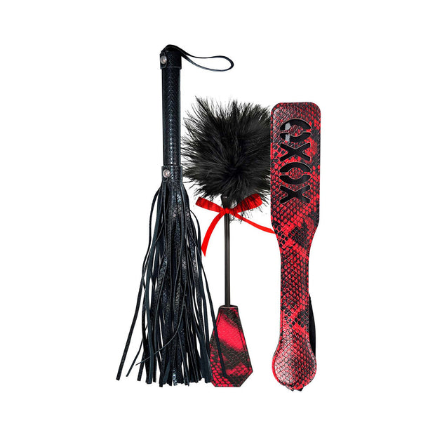 Nasstoys Lovers Kits Whip, Spank & Tickle 3-Piece Set - Headshop.com