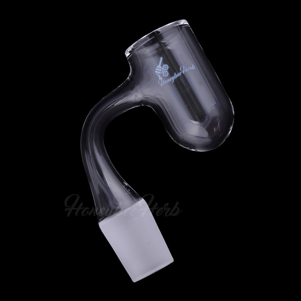 HONEY BEVEL DEEP BOWL QUARTZ BANGER - 90° DEGREE | BL - Headshop.com