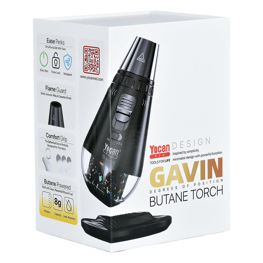 Yocan Red Gavin Single Jet Torch Lighter - Headshop.com