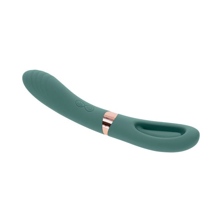 Evolved Chick Flick Rechargeable Vibrator with Flicker Silicone Mint - Headshop.com