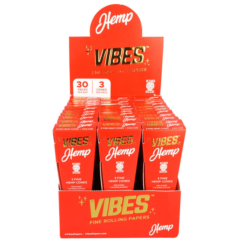 VIBES Hemp Cones - Headshop.com