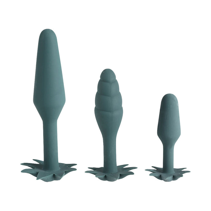 Maia Novelties 420 Series Doobies Silicone Anal Trainer Set - 3pk / 3"- 5" - Headshop.com