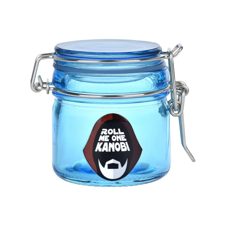 Dank Tank Roll Me One Kenobi Glass Storage Jar - 2.75" x 2.4" - Headshop.com