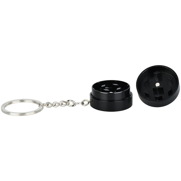 Keychain Grinder - 1.25" / Assorted Colors 20 pcs - Headshop.com