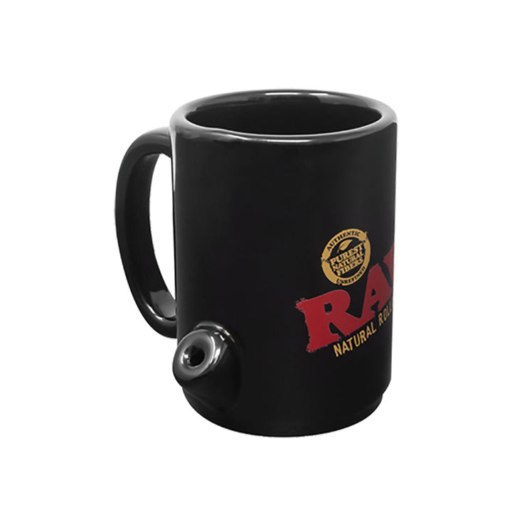 RAW Wake Up & Bake Up Ceramic Cone Mug - 10oz - Headshop.com