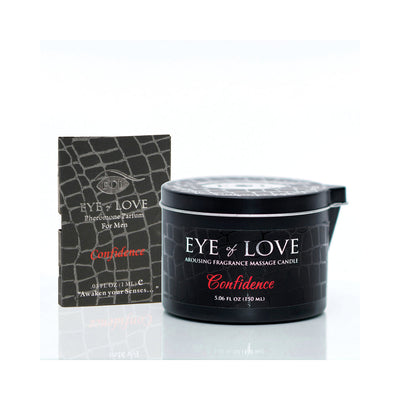 Eye of Love Confidence Attract Her Pheromone Massage Candle - Headshop.com