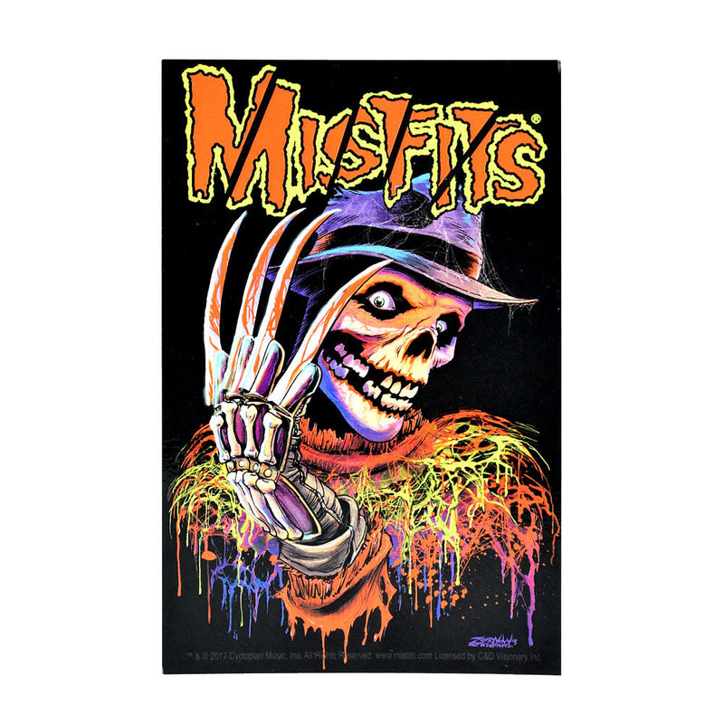 Nightmare on Misfits Street Sticker - Headshop.com