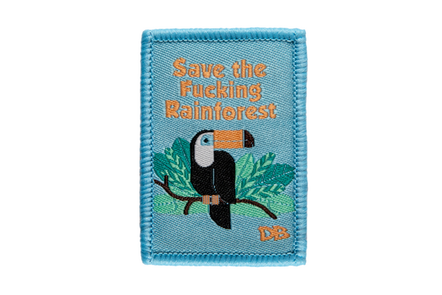 Save the Fucking Rainforest Patch - Headshop.com