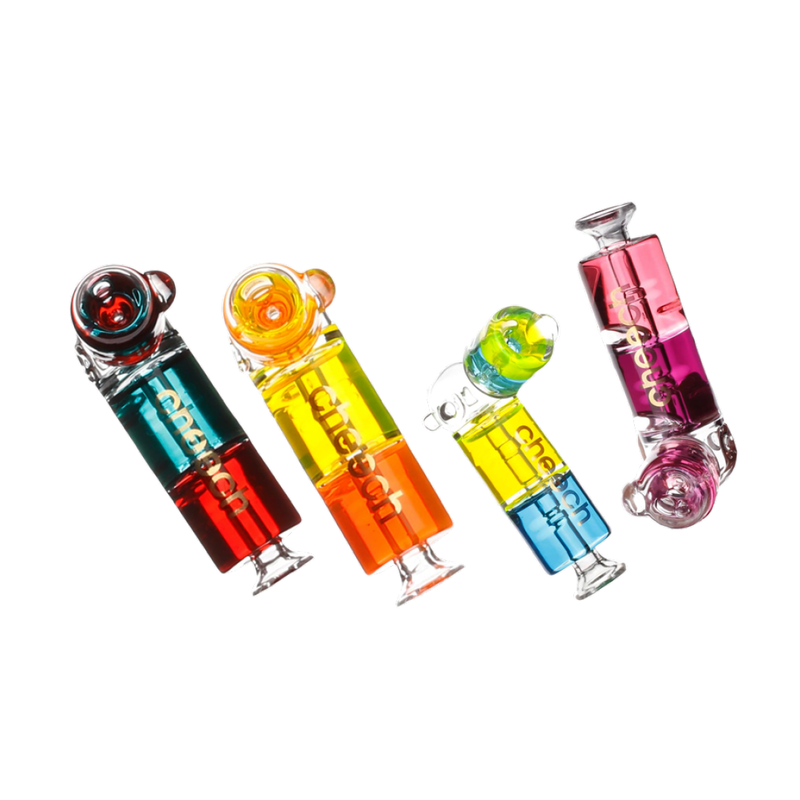 Cheech Glass Dual Glycerin Pipe and Bowl
