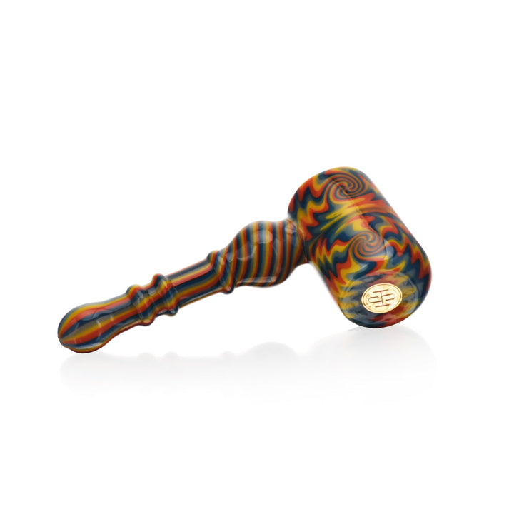 High Society | Eris Premium Wig Wag Bubbler (White Rainbow) - Headshop.com