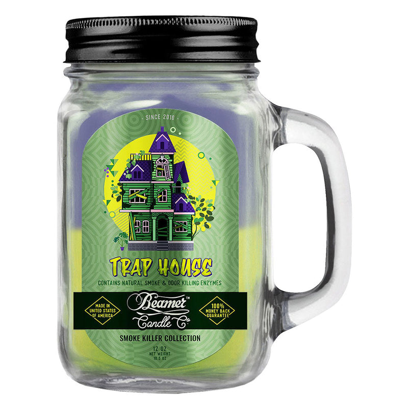 Beamer Candle Co. Mason Jar Candle | Trap House - Headshop.com