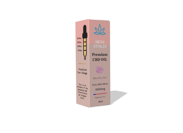 Swiss Vitalis CBD Full Spectrum 5000mg - Headshop.com