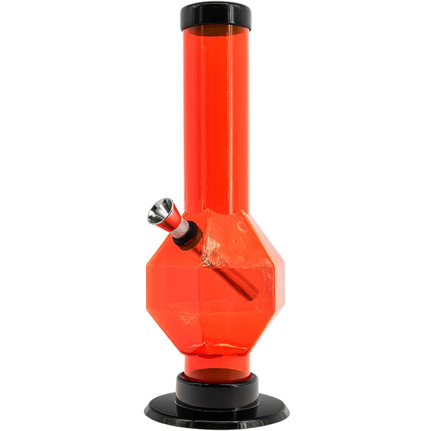 Acrylic Diamond Bong 9-12"  - Multiple Colors