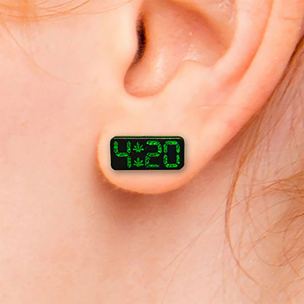 Wood Rocket Stoner Earrings - Headshop.com