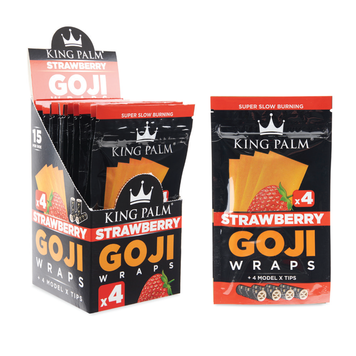 King Palm Exotic Goji Wraps - Headshop.com