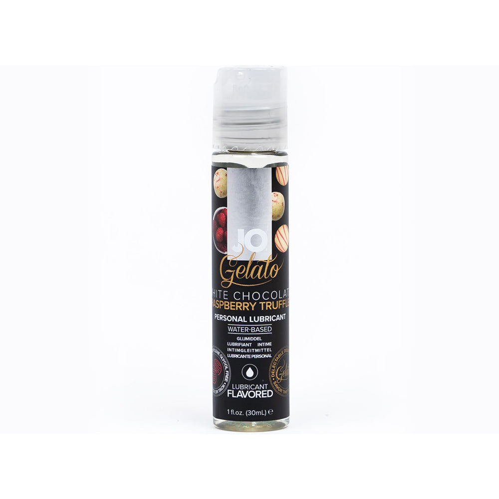 JO Gelato White Chocolate Rasberry Truffle Water-Based Lubricant 1 oz. - Headshop.com