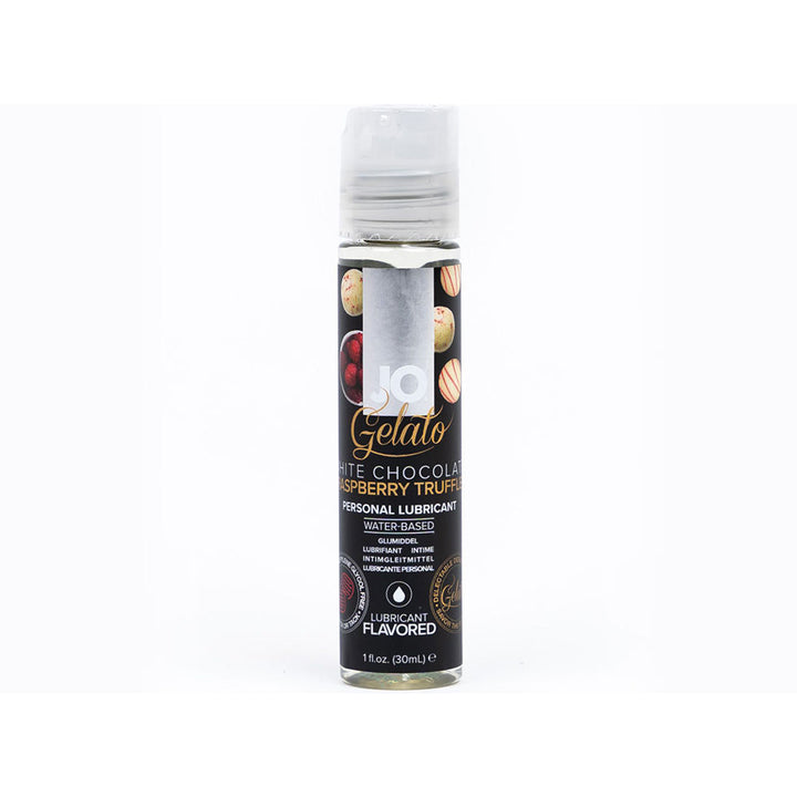 JO Gelato White Chocolate Rasberry Truffle Water-Based Lubricant 1 oz. - Headshop.com