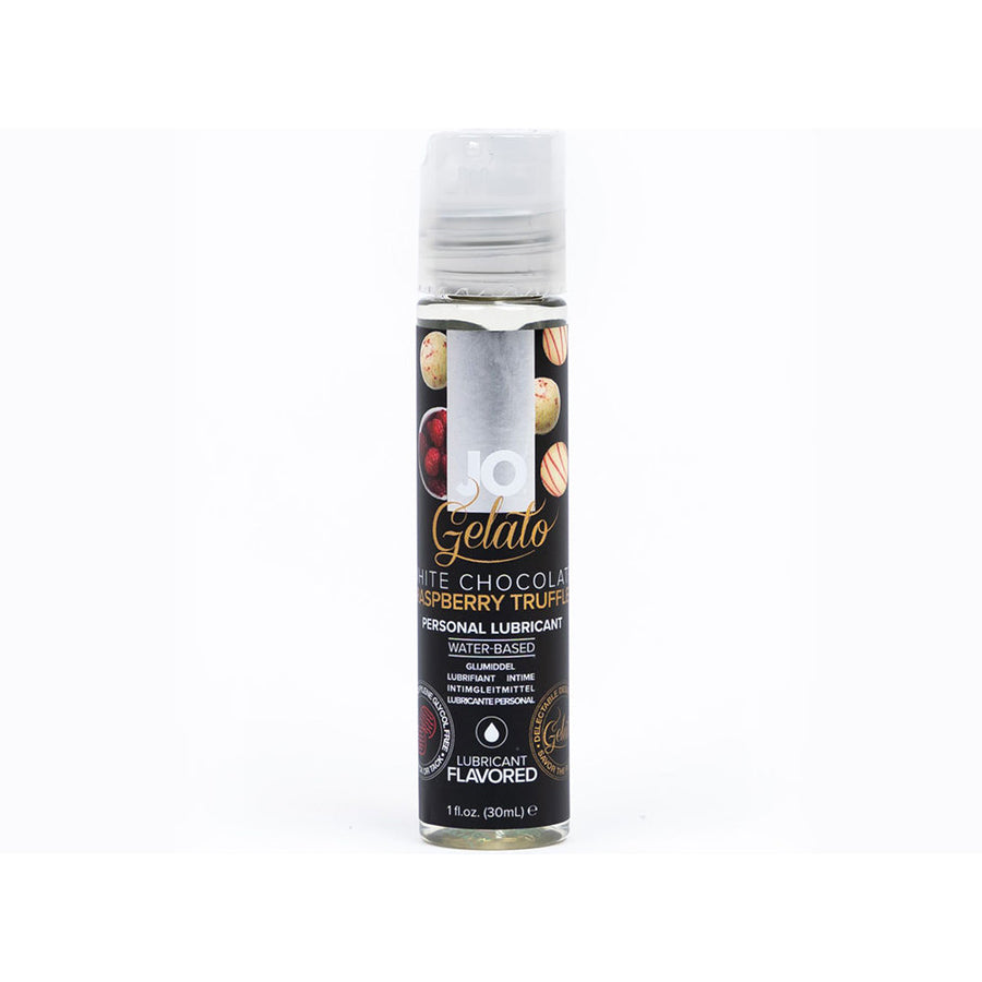 JO Gelato White Chocolate Rasberry Truffle Water-Based Lubricant 1 oz. - Headshop.com