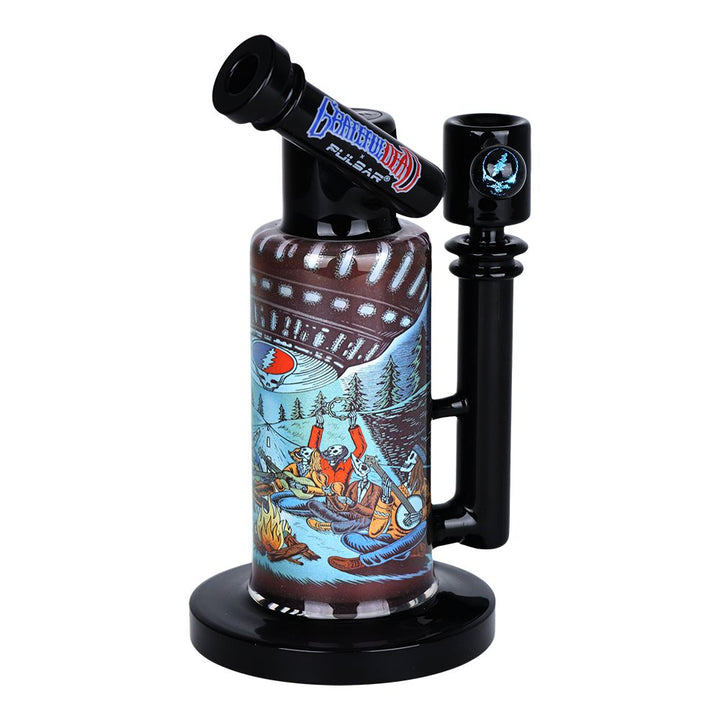 Grateful Dead x Pulsar Inside Print Water Pipe - 8.5" / 14mm F / UFO Jam - Headshop.com