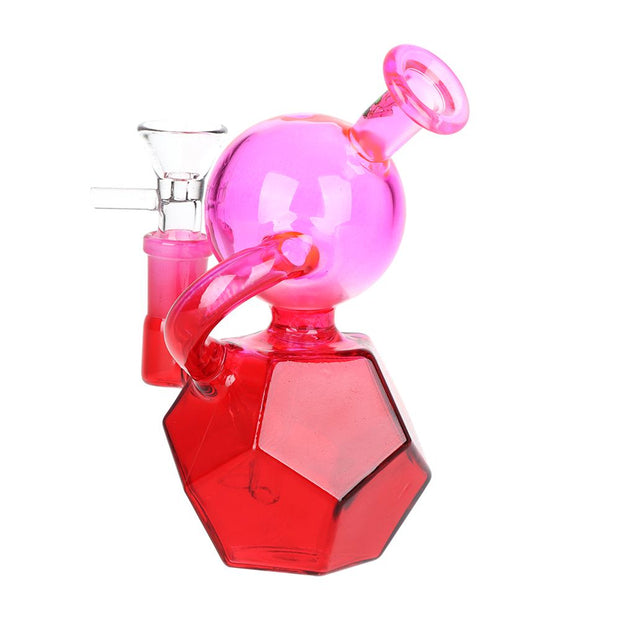 3CT BUNDLE - SeshGear Quantum Recycler Glass Water Pipe - 5.5" / 14mm F / Assorted Colors