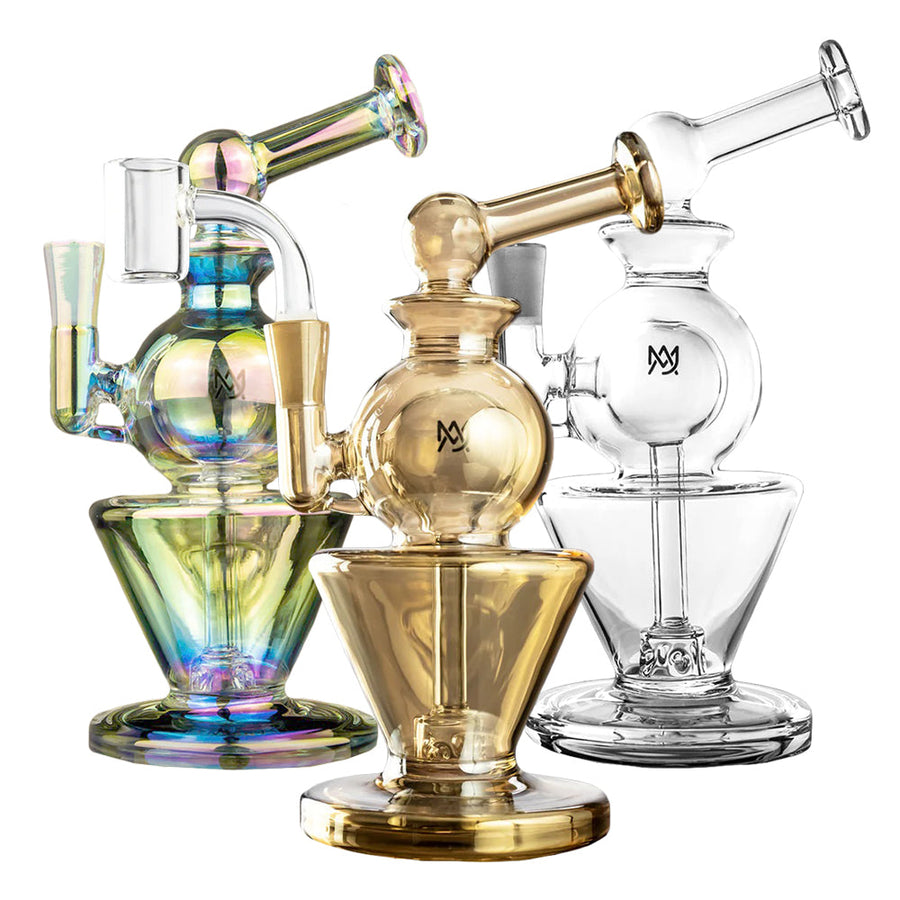 MJ Arsenal Gemini Mini Rig | 6.5" | 10mm F - Headshop.com