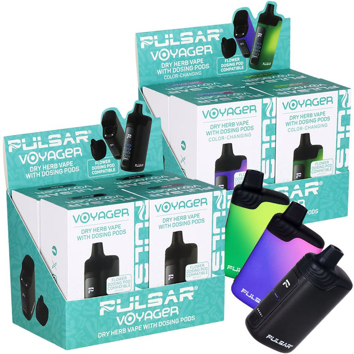4CT DISPLAY - Pulsar Voyager Dry Herb Vaporizer - 2000mAh