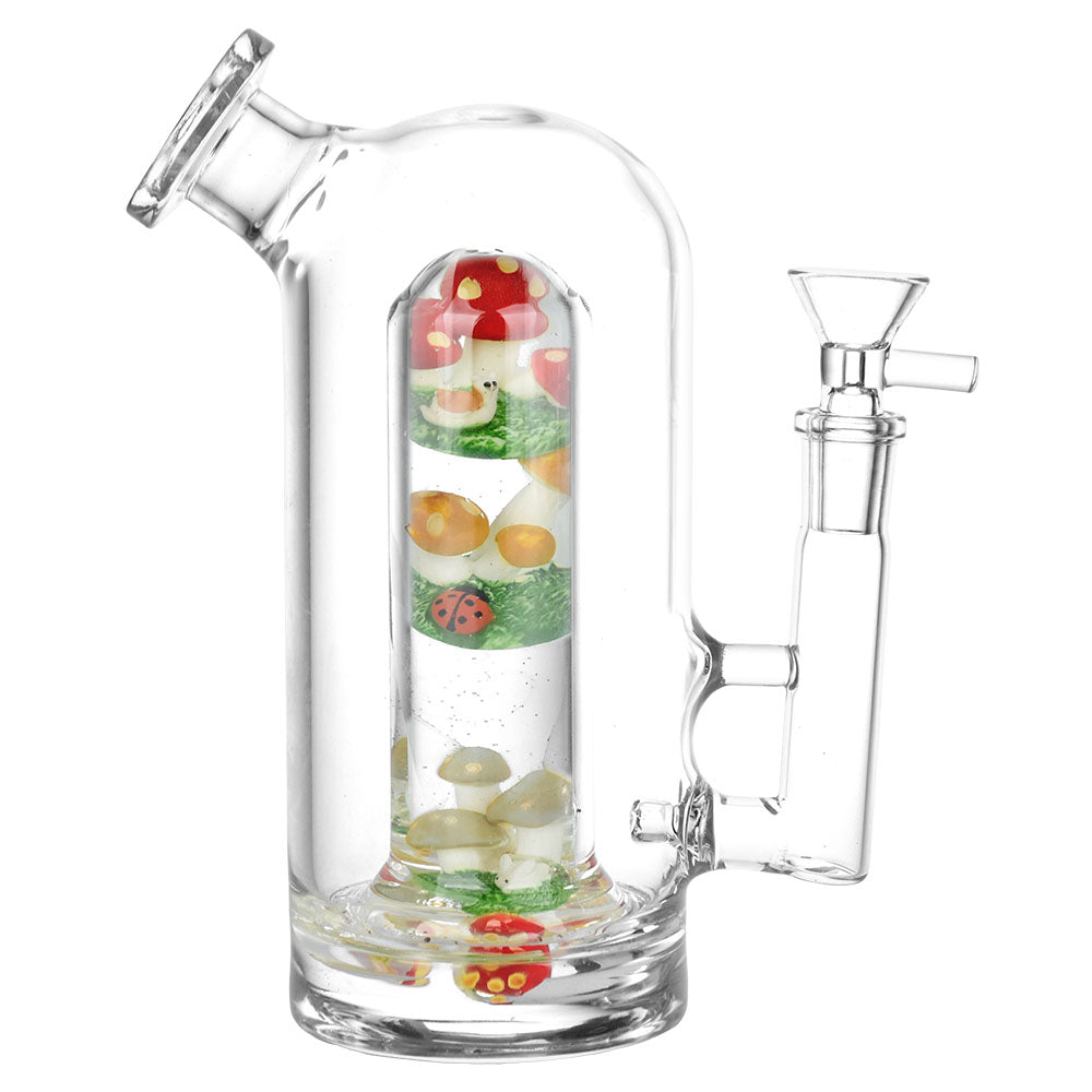 Fungi, Flora, & Fauna, Oh My! Glass Water Pipe - 7" / 14mm F - Headshop.com