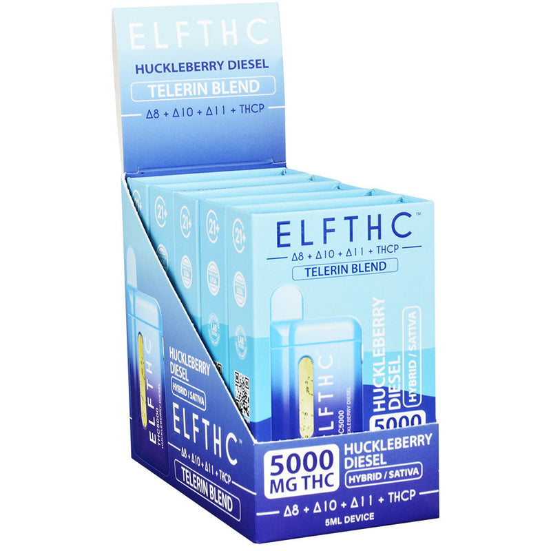 ELFTHC Telerin Blend D8 + D10 + D11 + THCP Disposable | 5mL | 5pc Display - Headshop.com