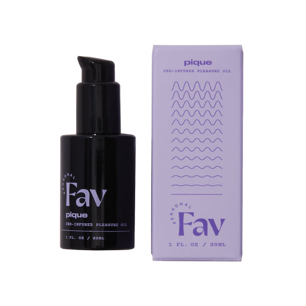 Personal Fav Pique CBD-Infused Pleasure Oil 1 oz. - Headshop.com