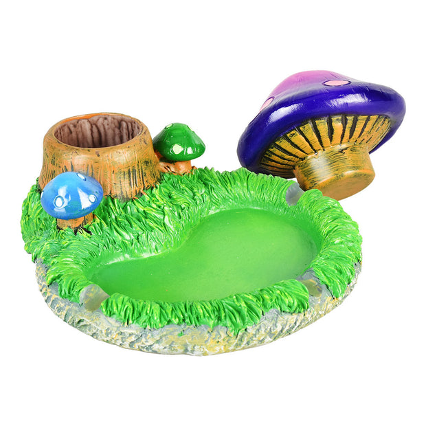 Mushroom Polyresin Stashtray - 4" - Headshop.com