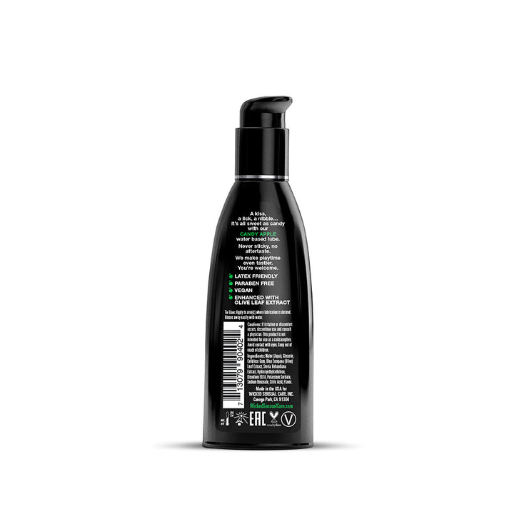 Wicked Aqua Candy Apple Water-Based Lubricant 2 oz. - Headshop.com