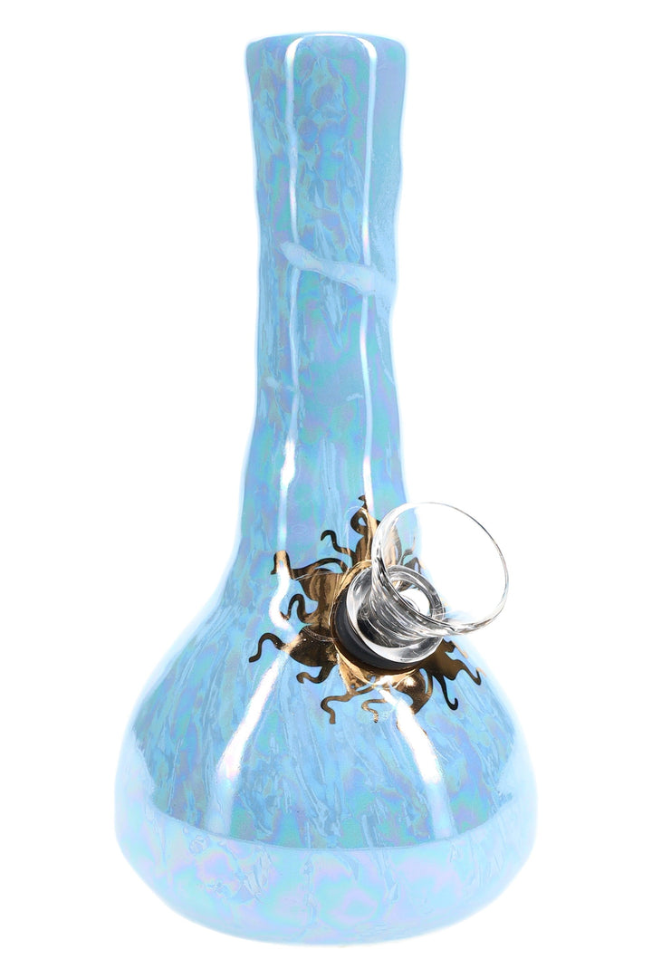 Ancient Creations Ceramics Mini Ceramic Water Pipe – 5″ – US-Made