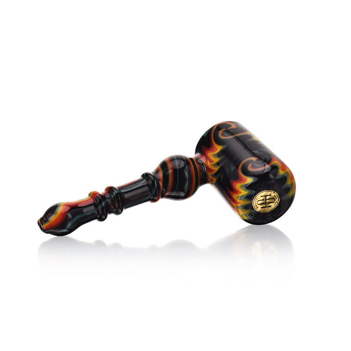 High Society | Eris Premium Wig Wag Bubbler (Black Rainbow V1) - Headshop.com