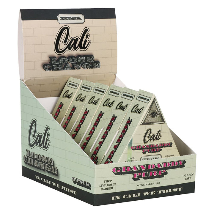 Cali Extrax Loose Change THCP Live Rosin Badder Cartridge | 0.5g | 6ct Display